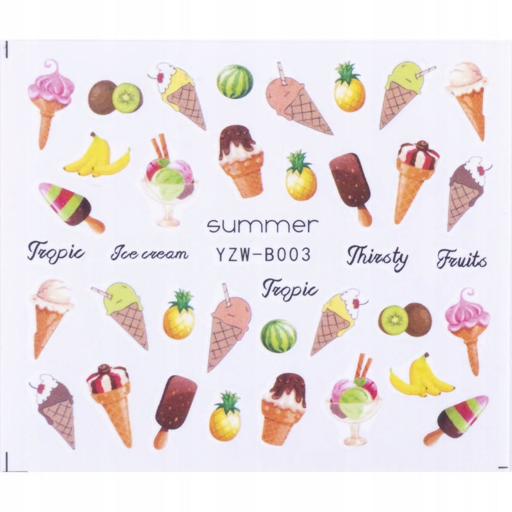 

Vanity Naklejki Wodne Do Paznokci YZW-B003