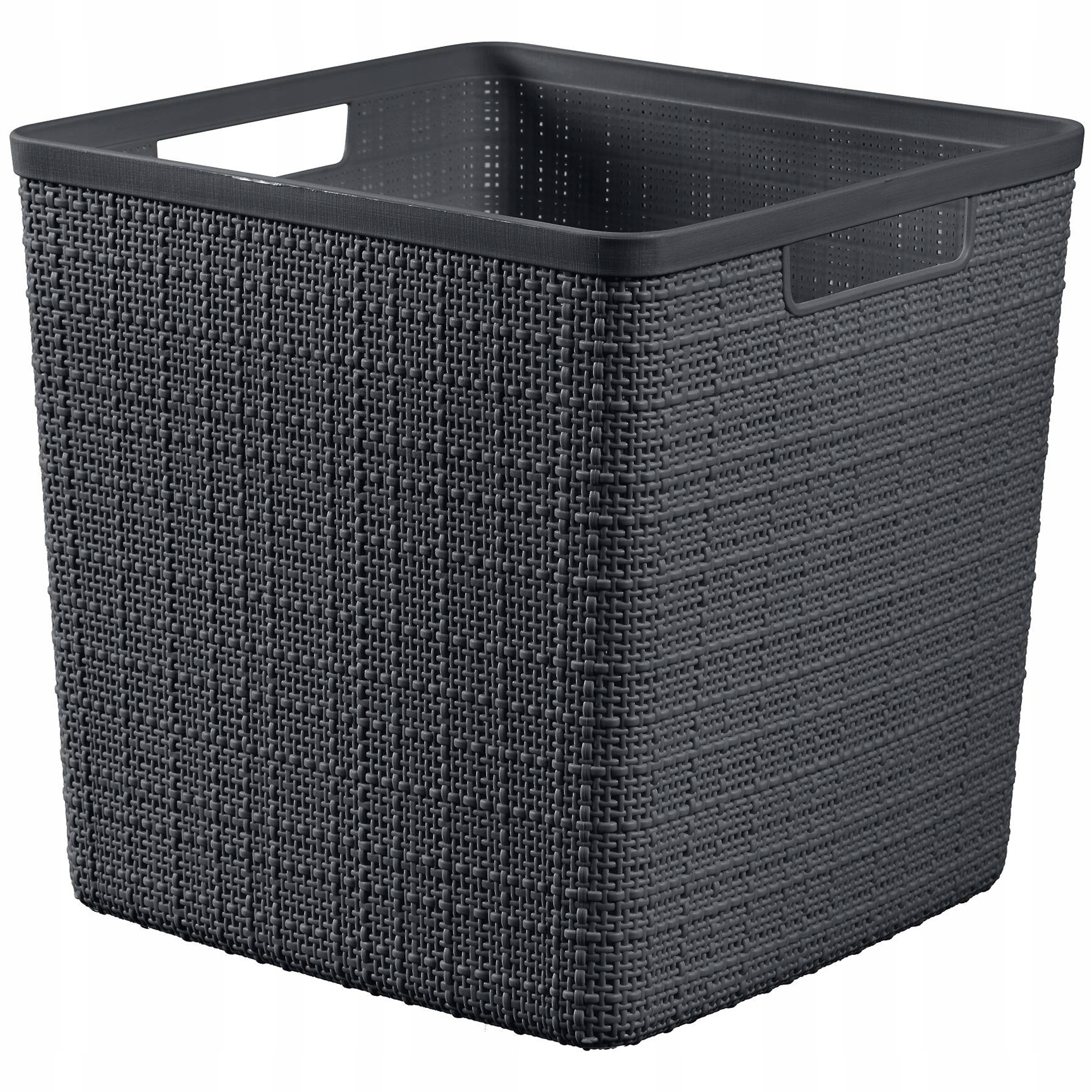

123488 Curver Jute Koszyk Kwadratowy Szary 28 CM