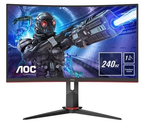Aoc Monitor C32G2ZE/BK 31.5 cala Va Curved 240Hz