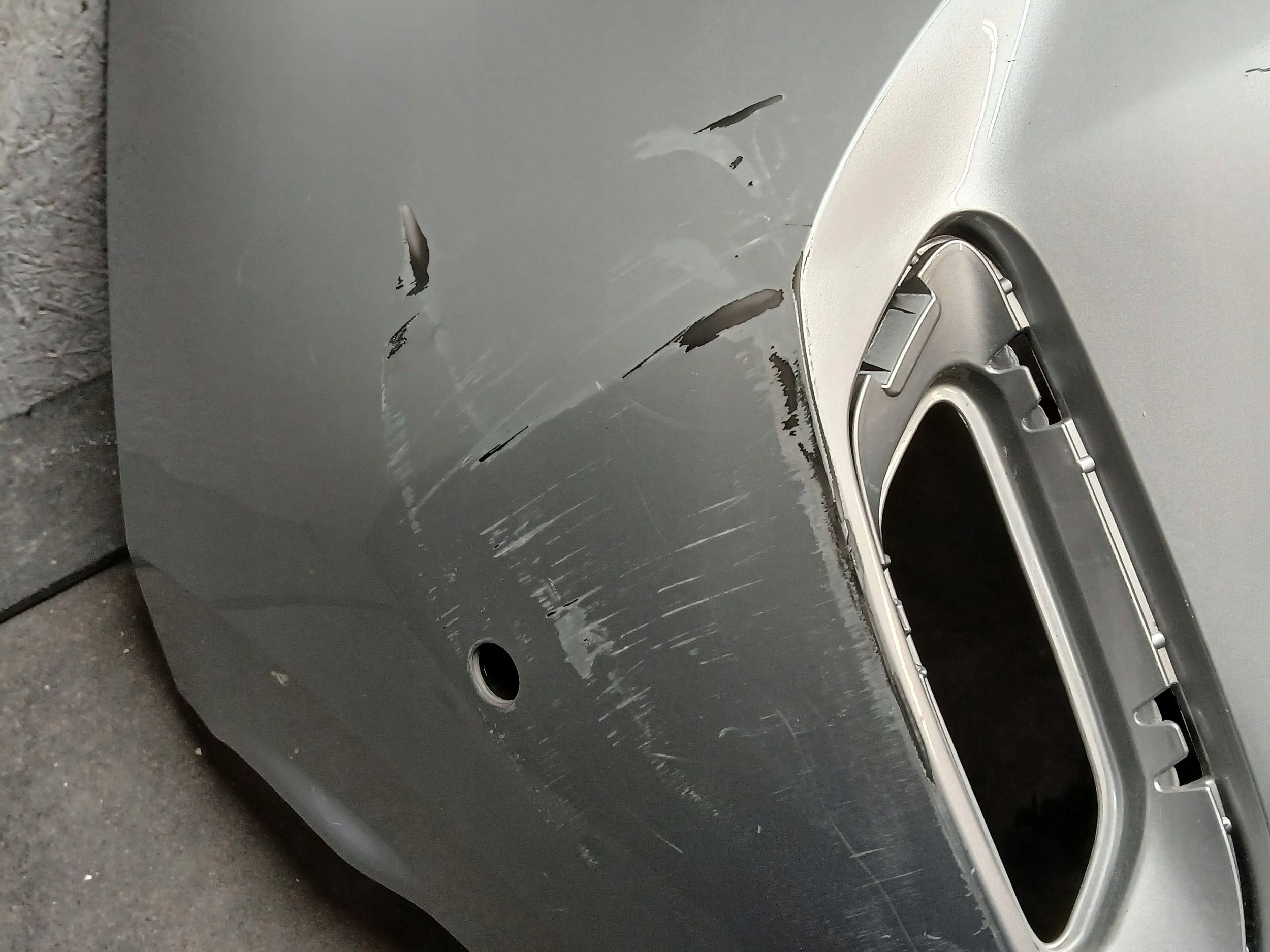 bumper rear part OPEL CORSA F GSI