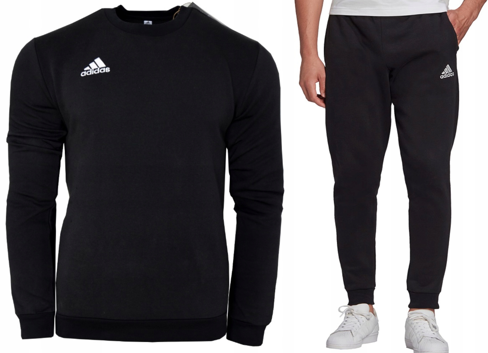 

Adidas dres męski spodnie bluza bawełna roz. L