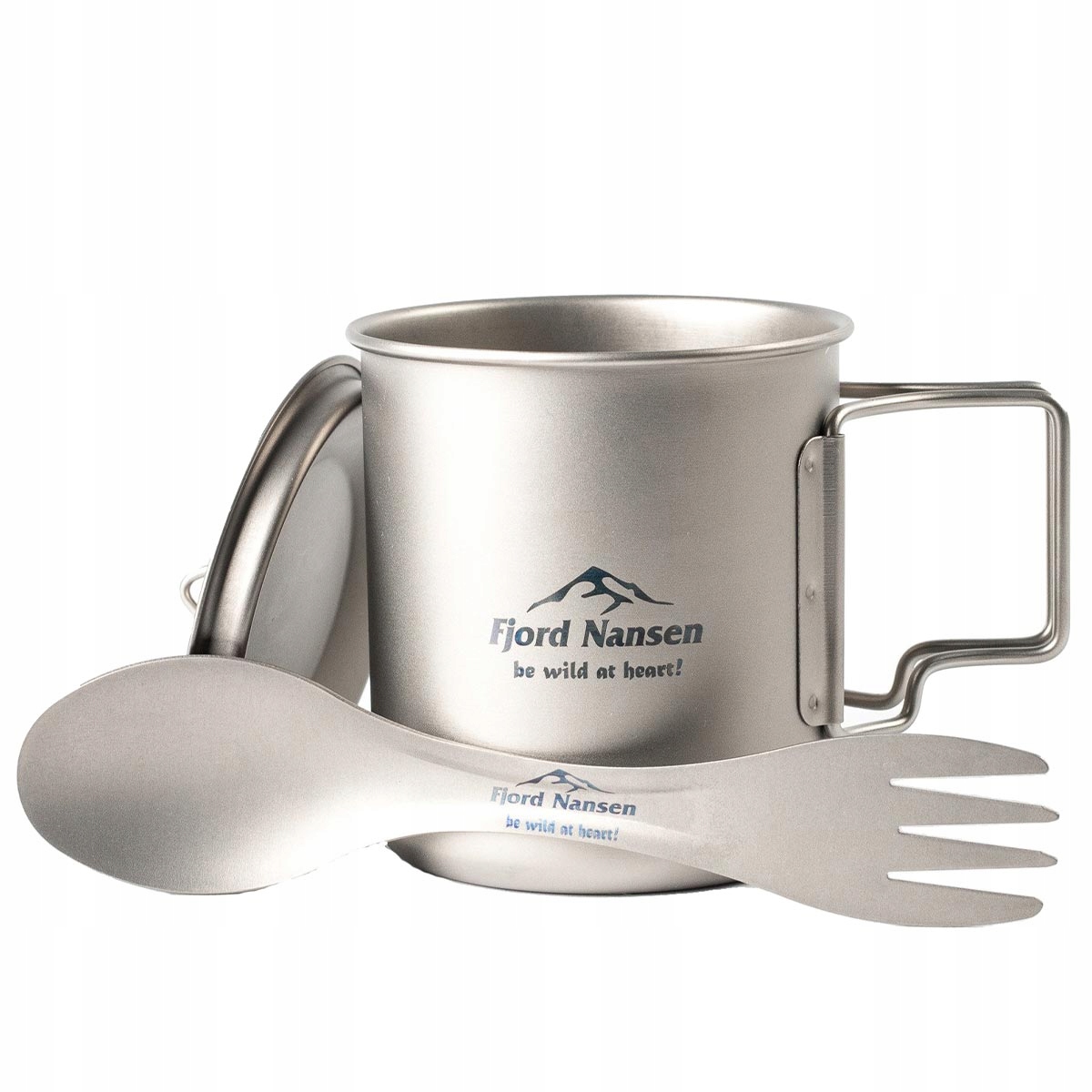 

Zestaw kubek spork Fjord Nansen Jacon Titanium