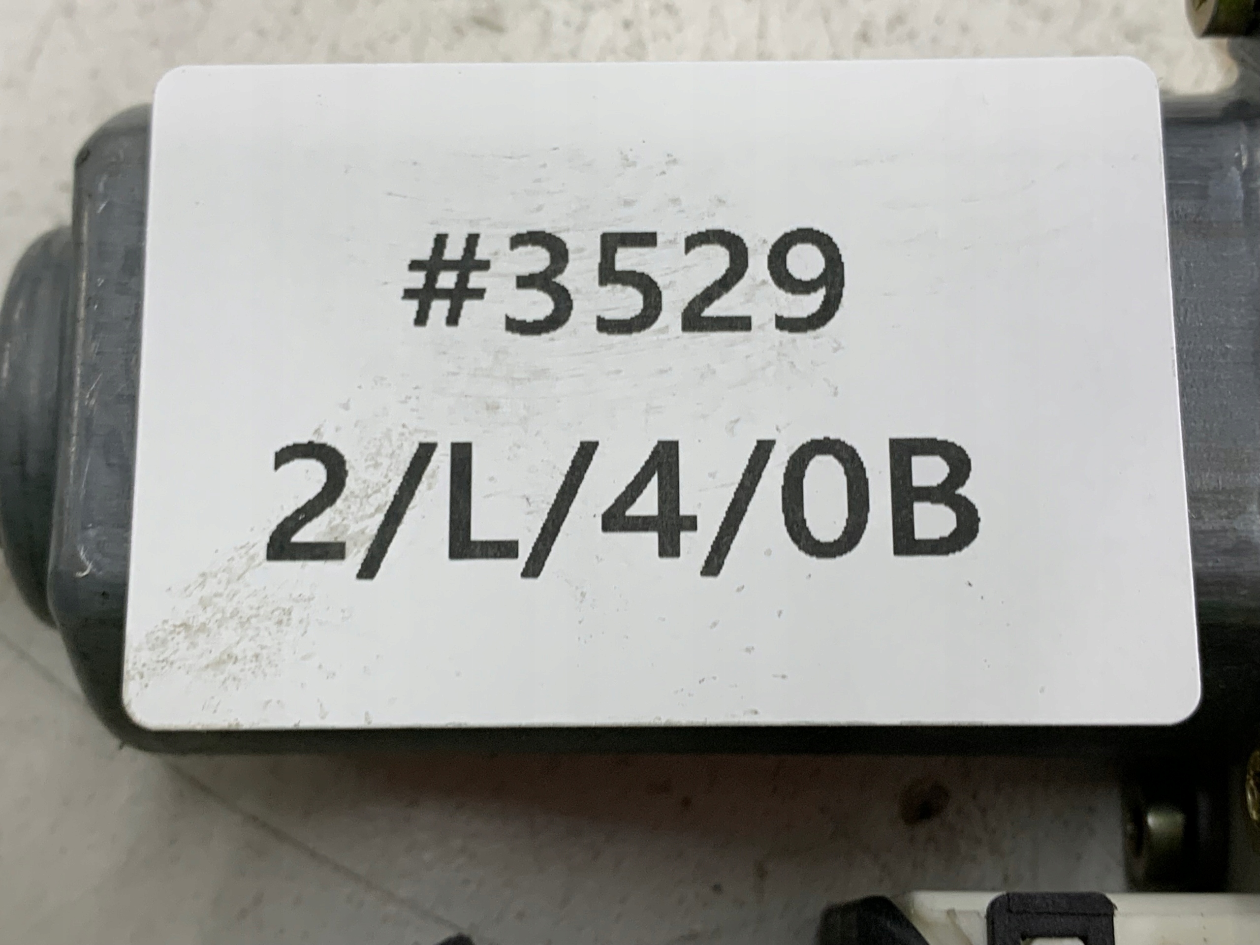 VW GOLF V mini motor windows right rear part 1K0959704C