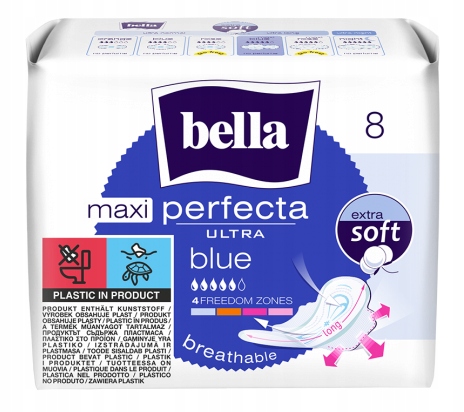 

Podpaski Bella Perfecta Ultra Maxi Blue 8 szt.
