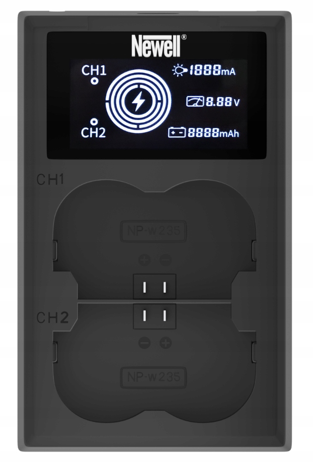 

Ładowarka dwukanałowa Newell Fdl-usb-c do NP-W235