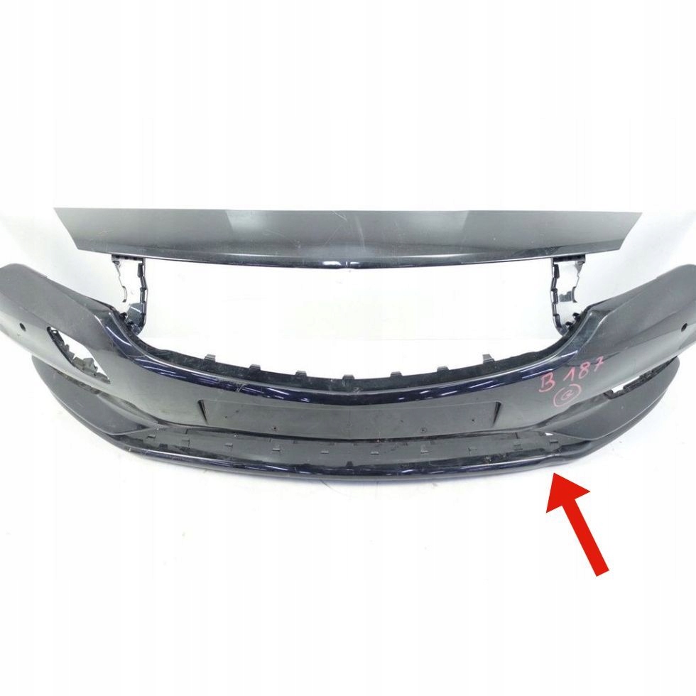 bumper front front OPEL ASTRA V K 2015-2019 4XPDC 39052730