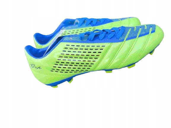 Korki lanki buty Do Piłki Gofc zielone Green niebieskie Blue rozmiar 41