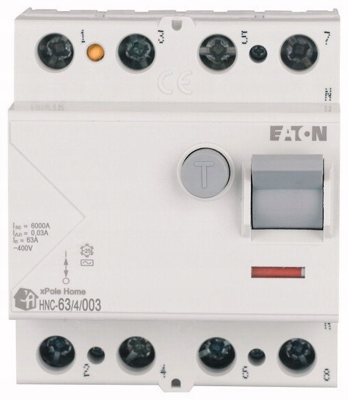Prúdový chránič 4P 63A 0,03A typ Ac