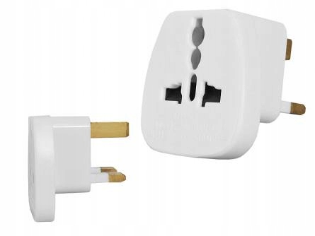 

Adapter Przejście Ac Gniazdo Ue Wtyk Uk