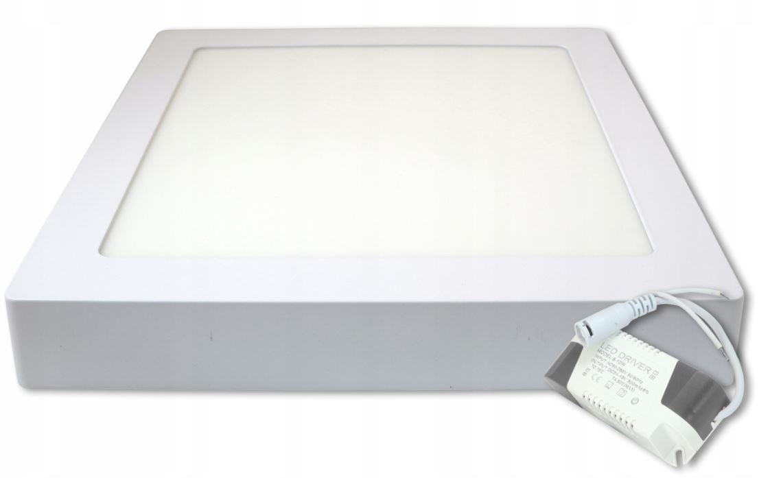 

Panel lampa plafon sufitowy Led 18W natynkowy