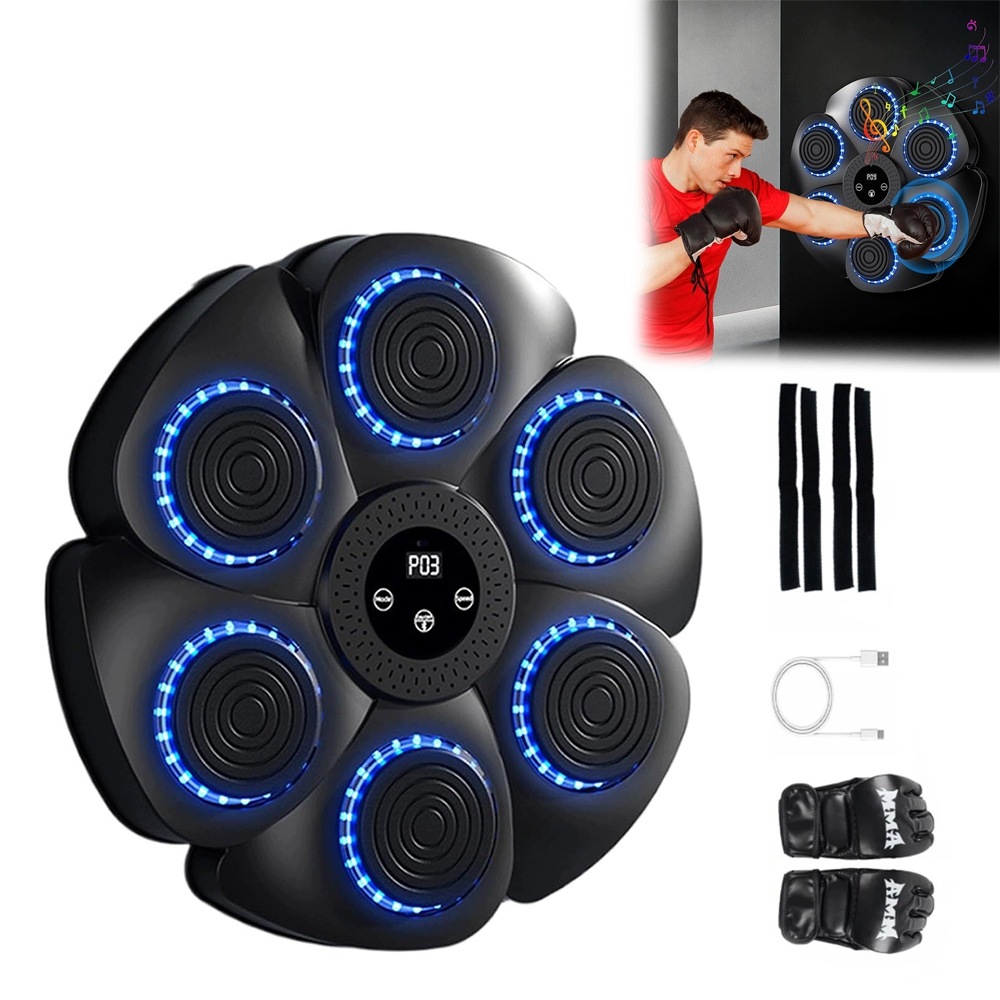 Inteligentní Boxerský Stroj, Hudba Bluetooth, 9 Režimů, 9 Rychlostí