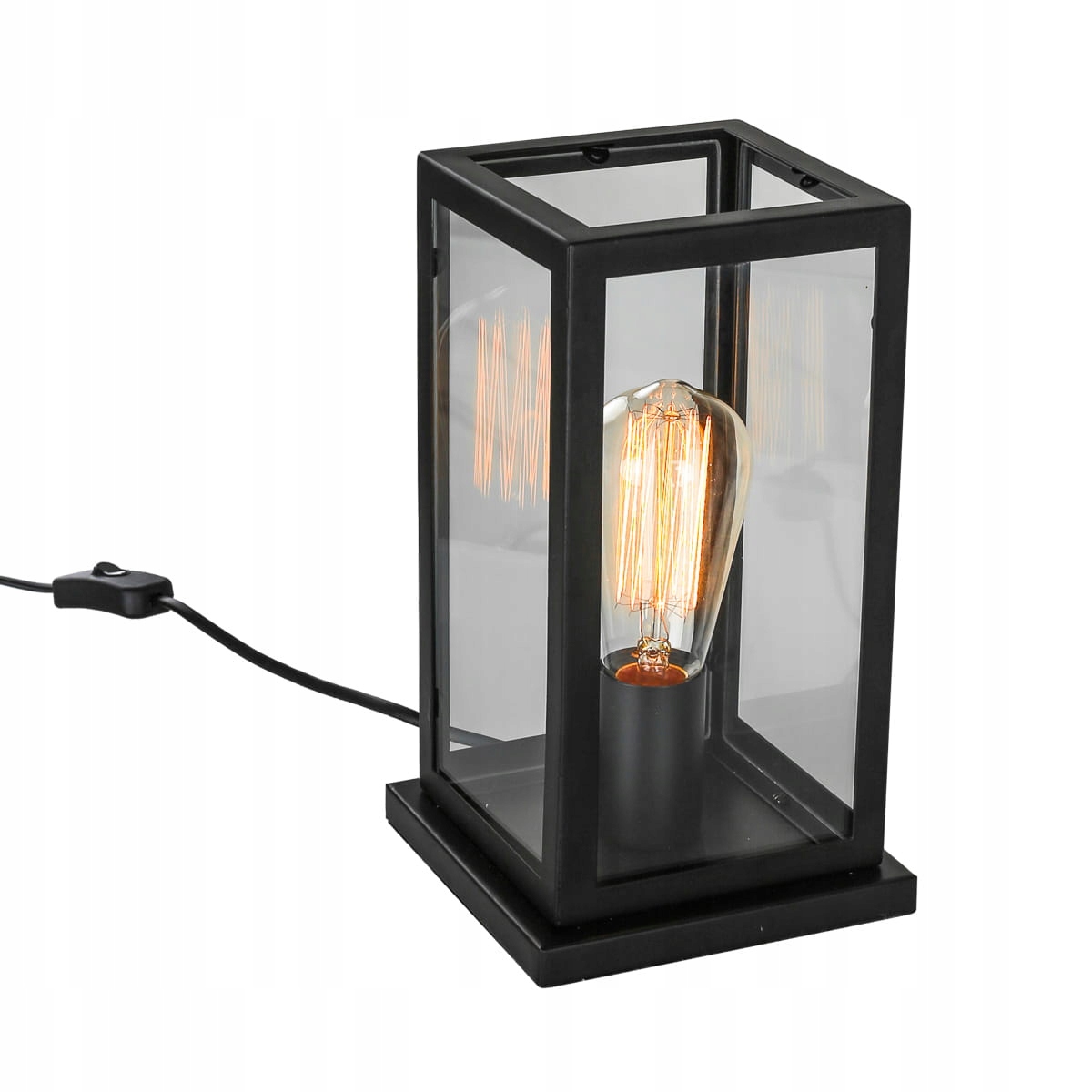 

Lampka biurkowa Italux Laverno industrialna czarna