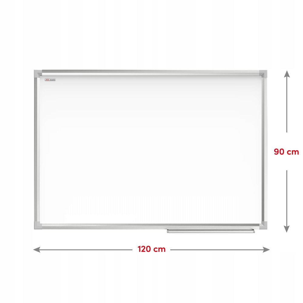 Tablica suchościeralna magnetyczna biała 120x90cm Marka Allboards