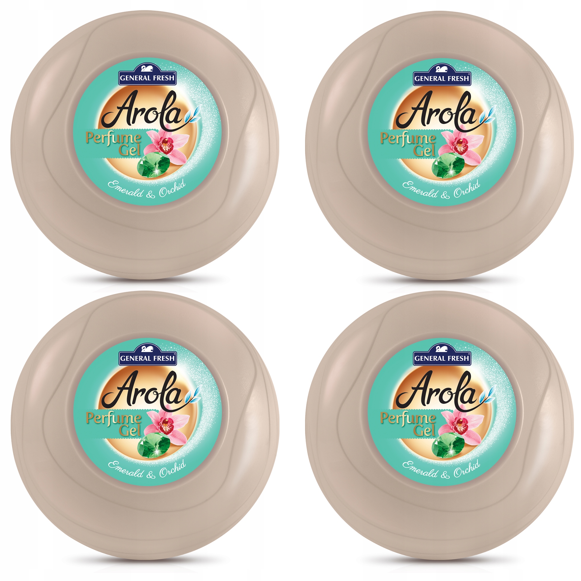 

General Fresh Perfume gel Emerald and orchid x4