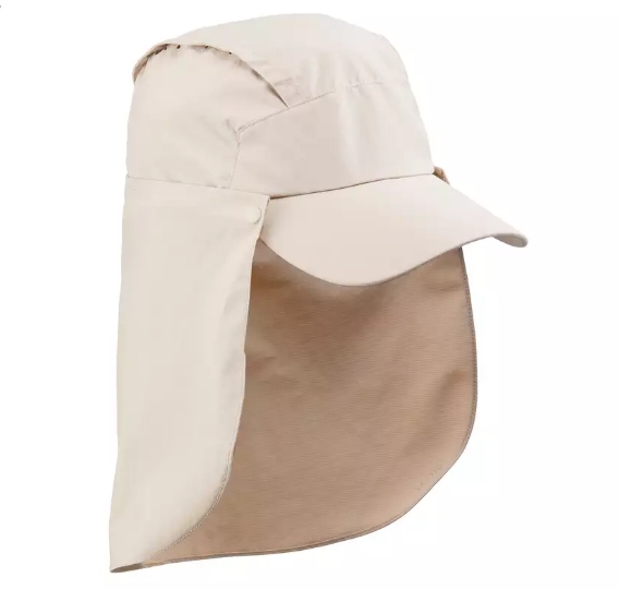 CZAPKA TURYSTYCZNA W GÓRY NA PLAŻĘ Z OSŁONĄ KARKU