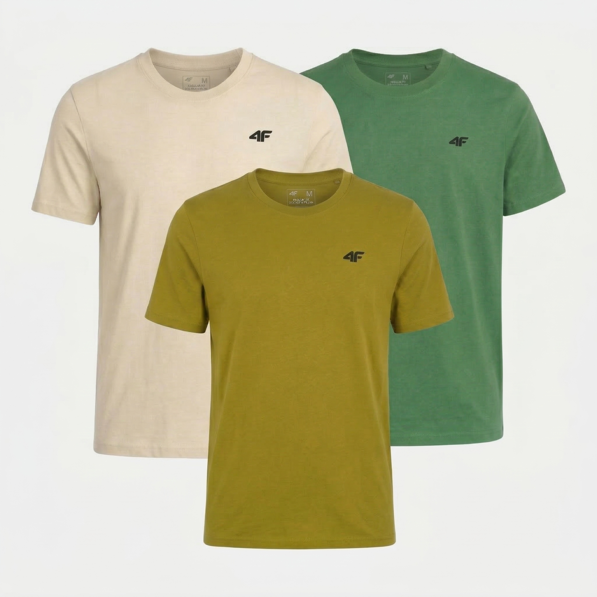 Pánské Tričko 4F Tričko Limitovaná Sada 3 Kusů 4XL M3948 SS26