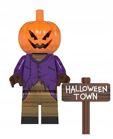 

Klocki figurka Pumpkin King Halloween