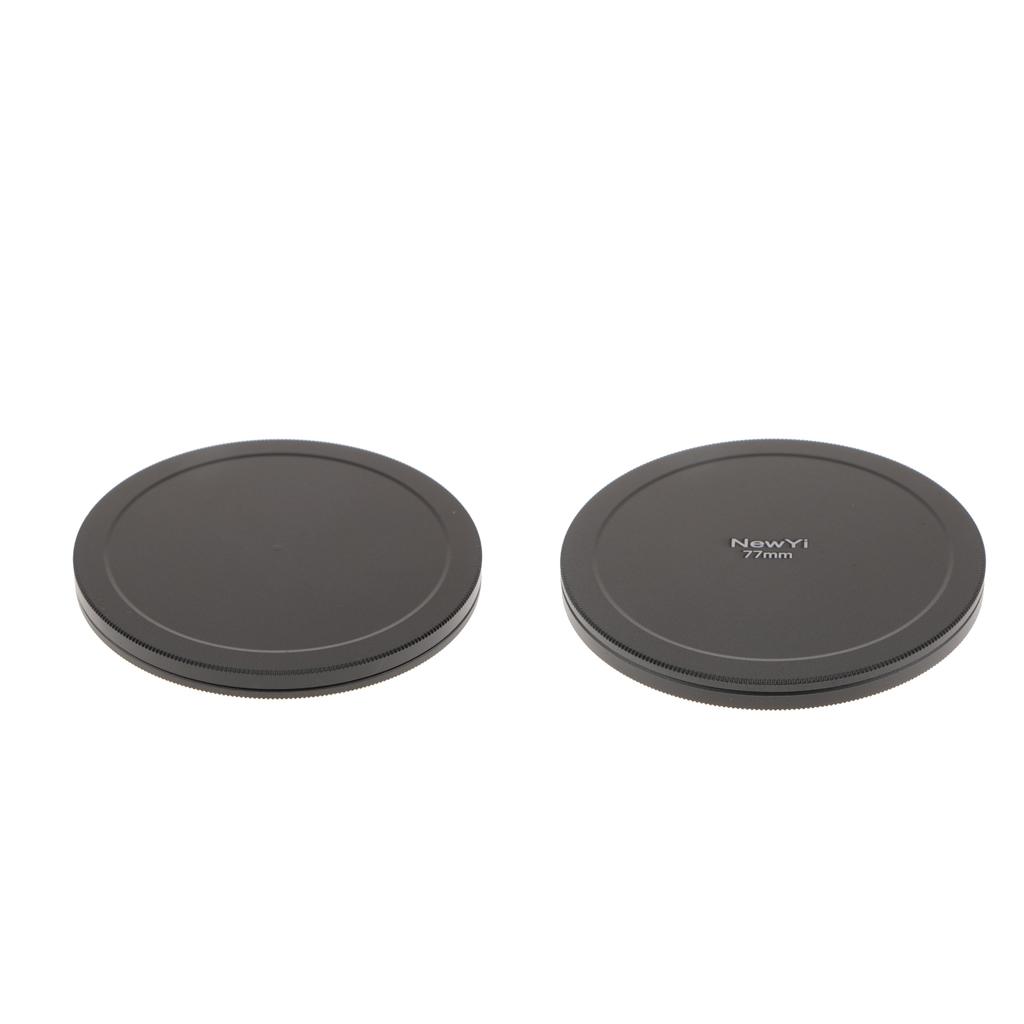 2x 77mm 3.03 UV CPL Filter Case Metalowy pojemnik