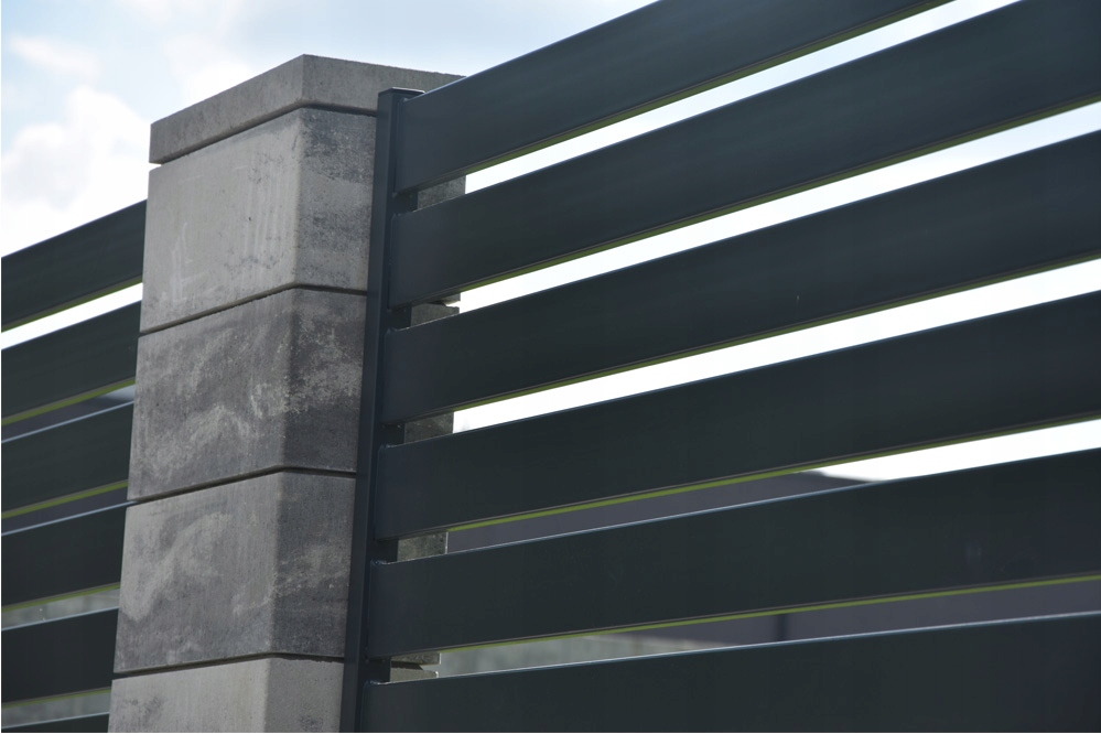 Pustak ogrodzeniowy modułowy gładki OSLO PLAIN Materiał dominujący beton