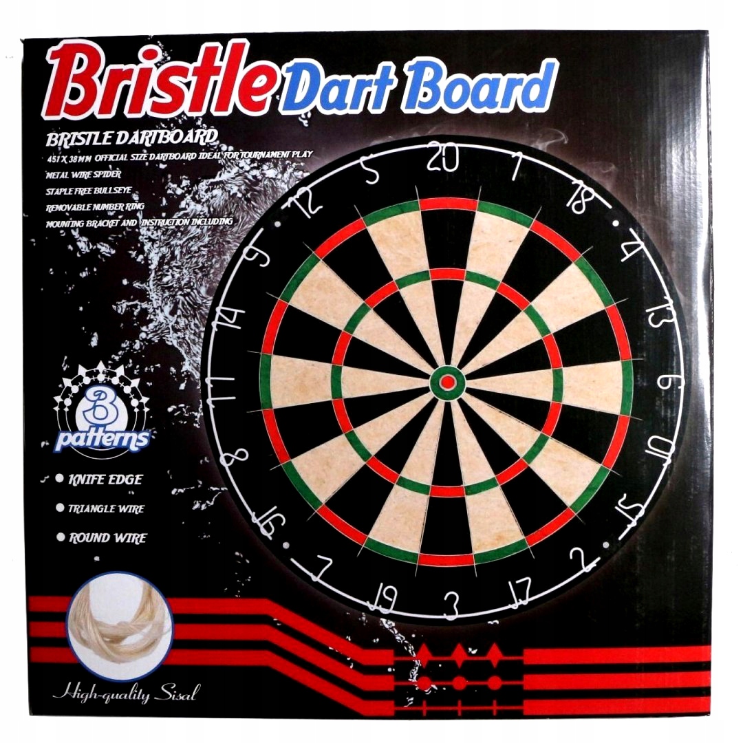 Dart TARCZA SIZALOWA TRWAŁE ZESTAW + RZUTKI LOTKI Marka Master