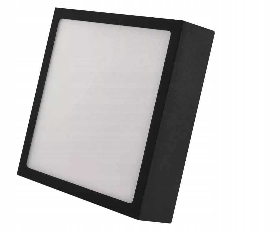 Černá Led panelová lampa 12,5W Cct Nexxo Emos