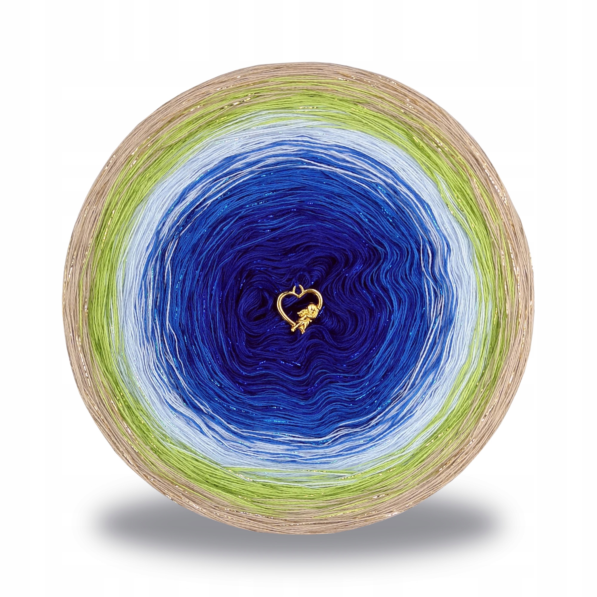 Příze bavlna akryl motůrek 3 nitě Supernova variabilní lurex NOVA27 1800m