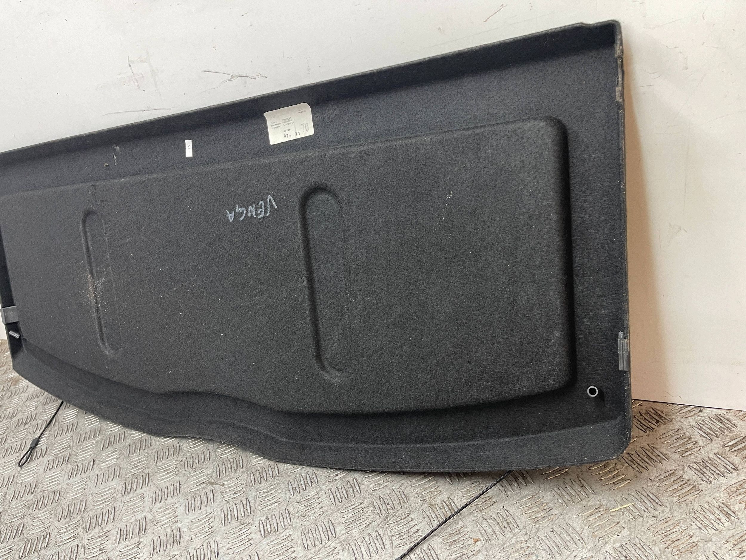plato boot rear part rear KIA VENGA 09- 85910-1P000