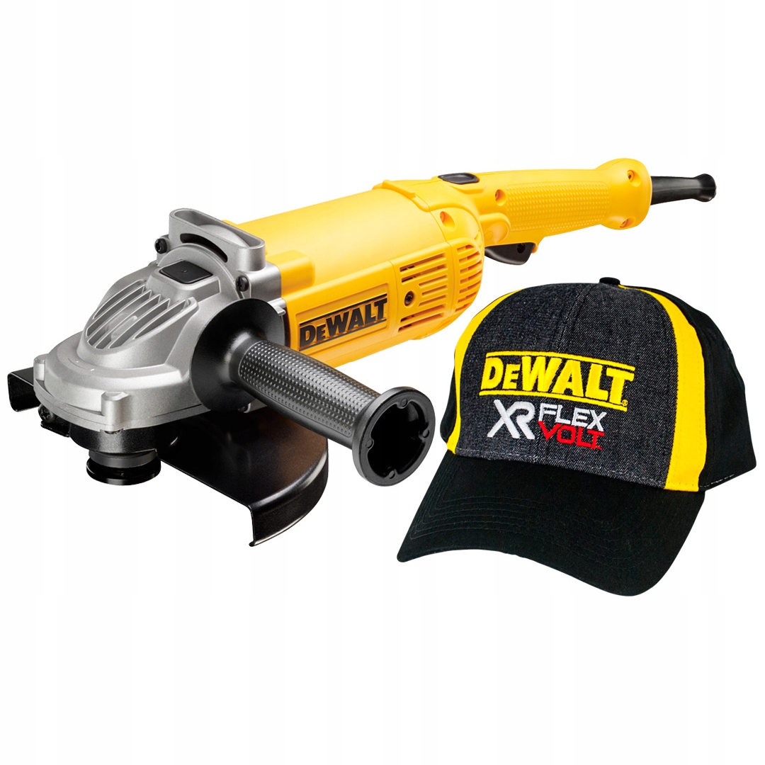 

Szlifierka kątowa 230mm 2200W Dewalt DWE492 czapka
