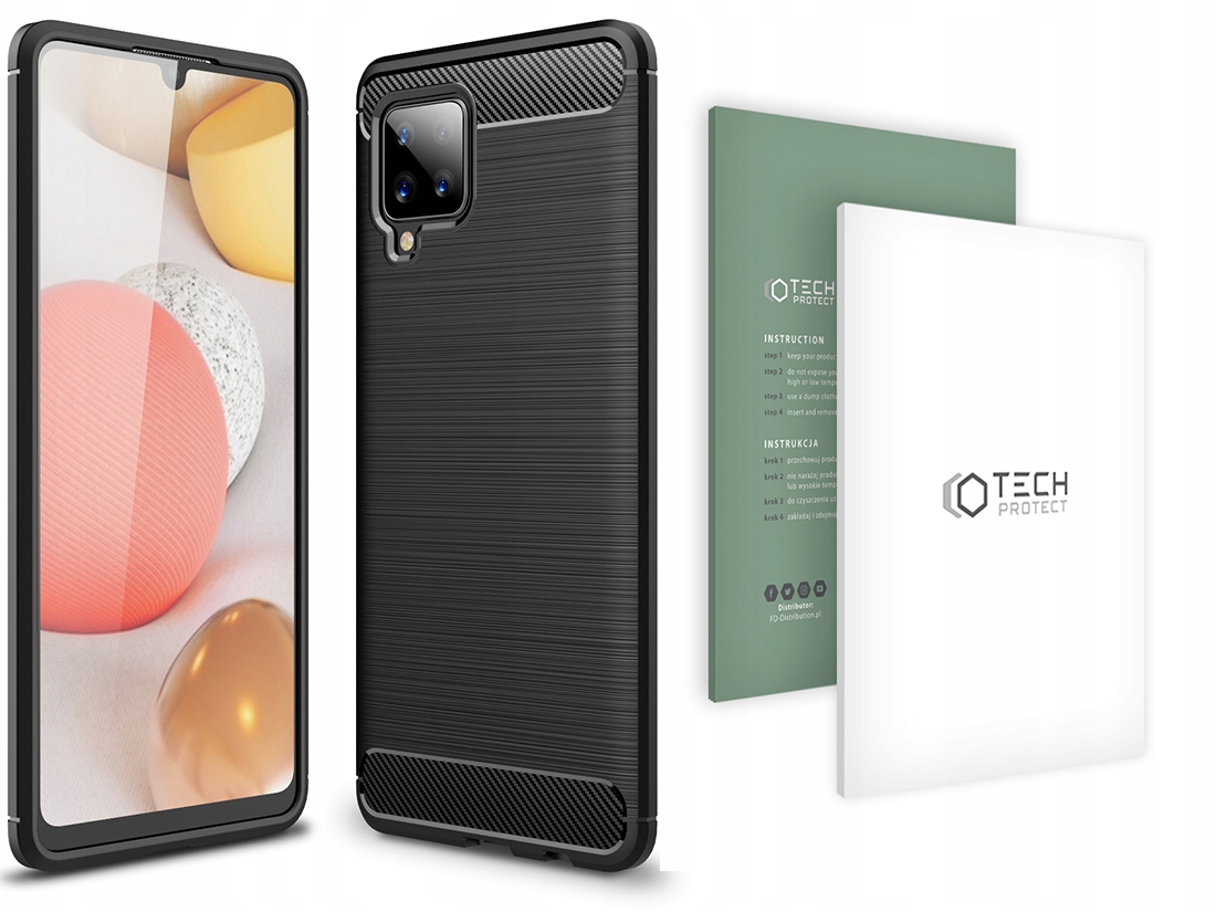 

Etui Case Obudowa Carbon Do Samsung Galaxy A42 5G