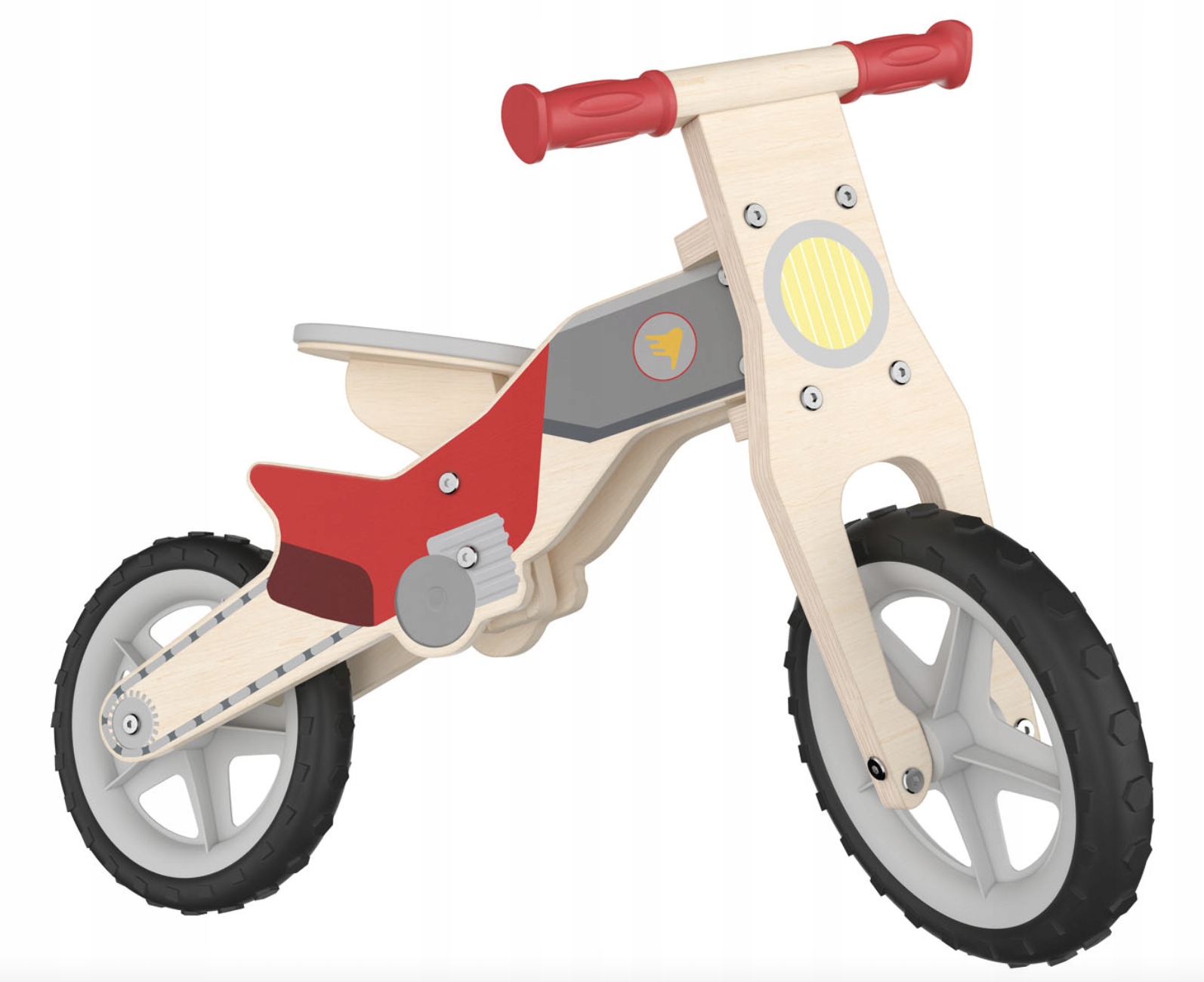 NOWY ROWEREK BIEGOWY MOTOCYKL DREWNIANY PLAYTIVE Kod producenta 000