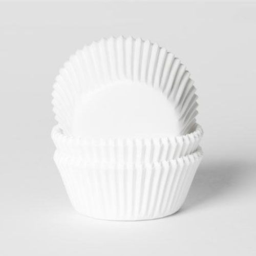 

Mini Papilotki foremki do muffinek Białe 50 szt