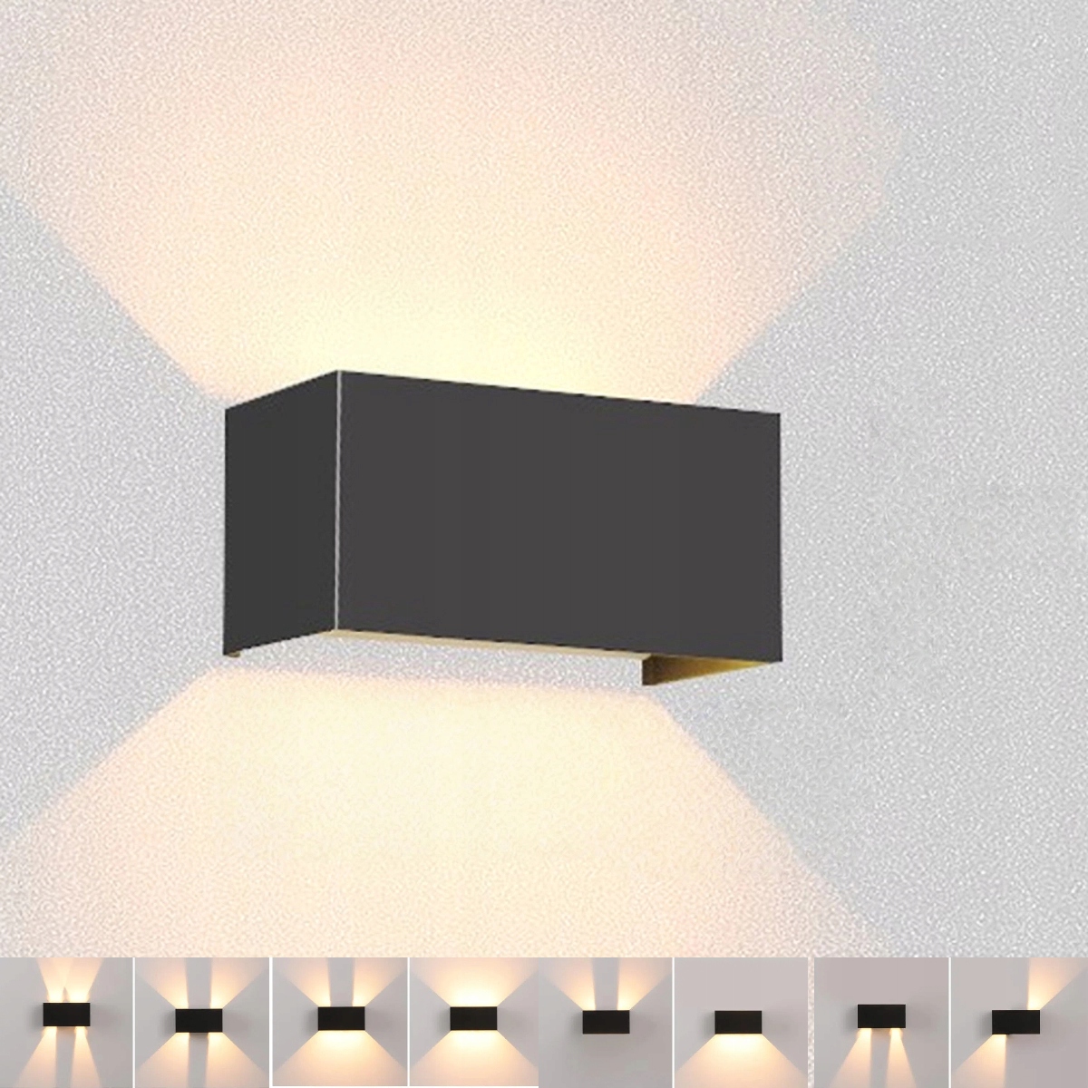 Venkovní Nástěnné Led Fasádní Zahradní Svítidlo IP65 24W