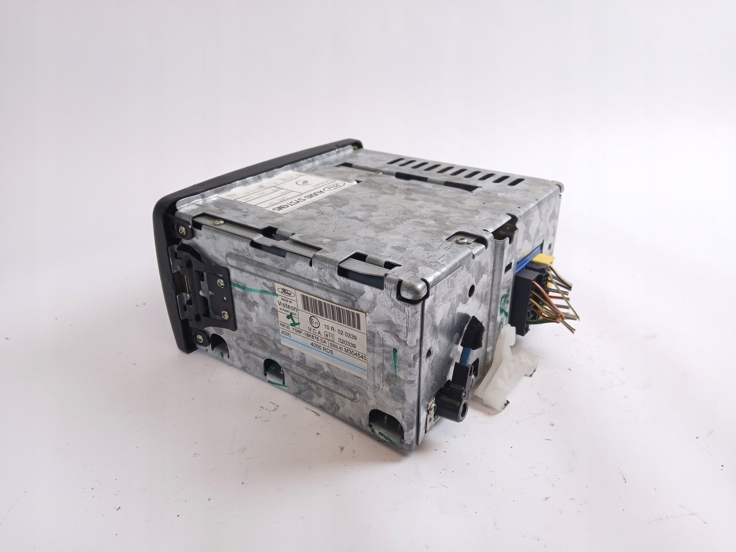 FORD 4000 RDS RADIO industrial CD YS6F18K876DA + code 2433