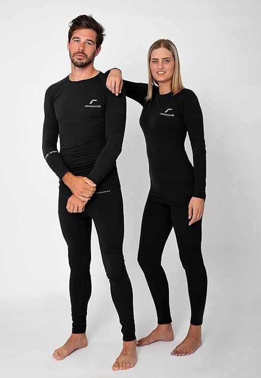 Reusch Bielizna Termoaktywna Komplet Legginsy I Bluzka Czarny M 7BA