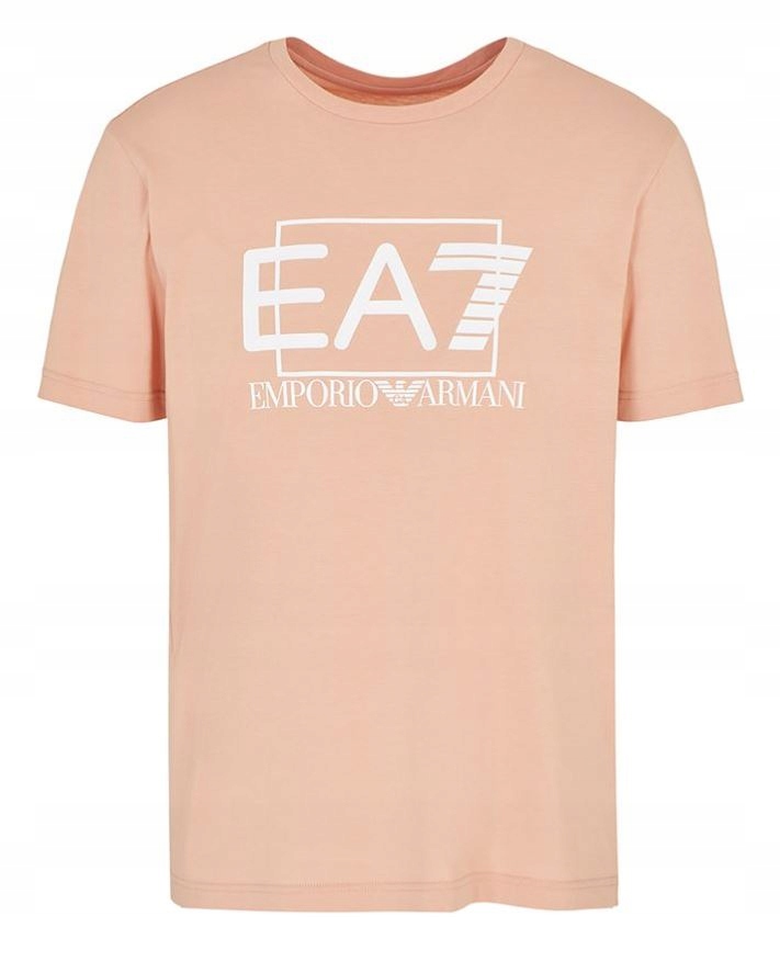 EA7 Emporio Armani t-shirt 1431 łososiowy XXL
