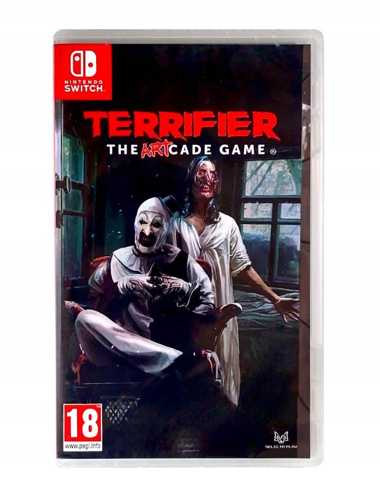 Terrifier The Videogame Terrifier The Artcade Game Switch Kartridż