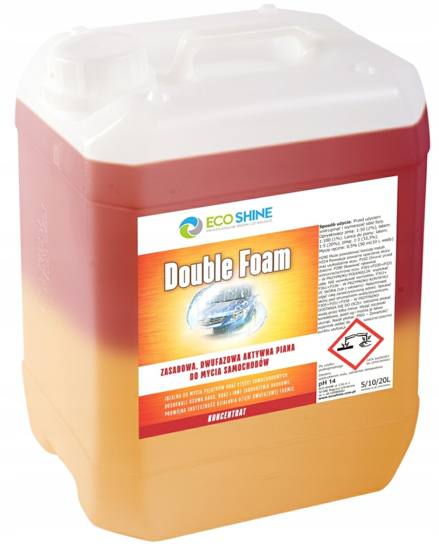 Double Foam 5l Koncentrat Aktywna Piana Dwufazowa