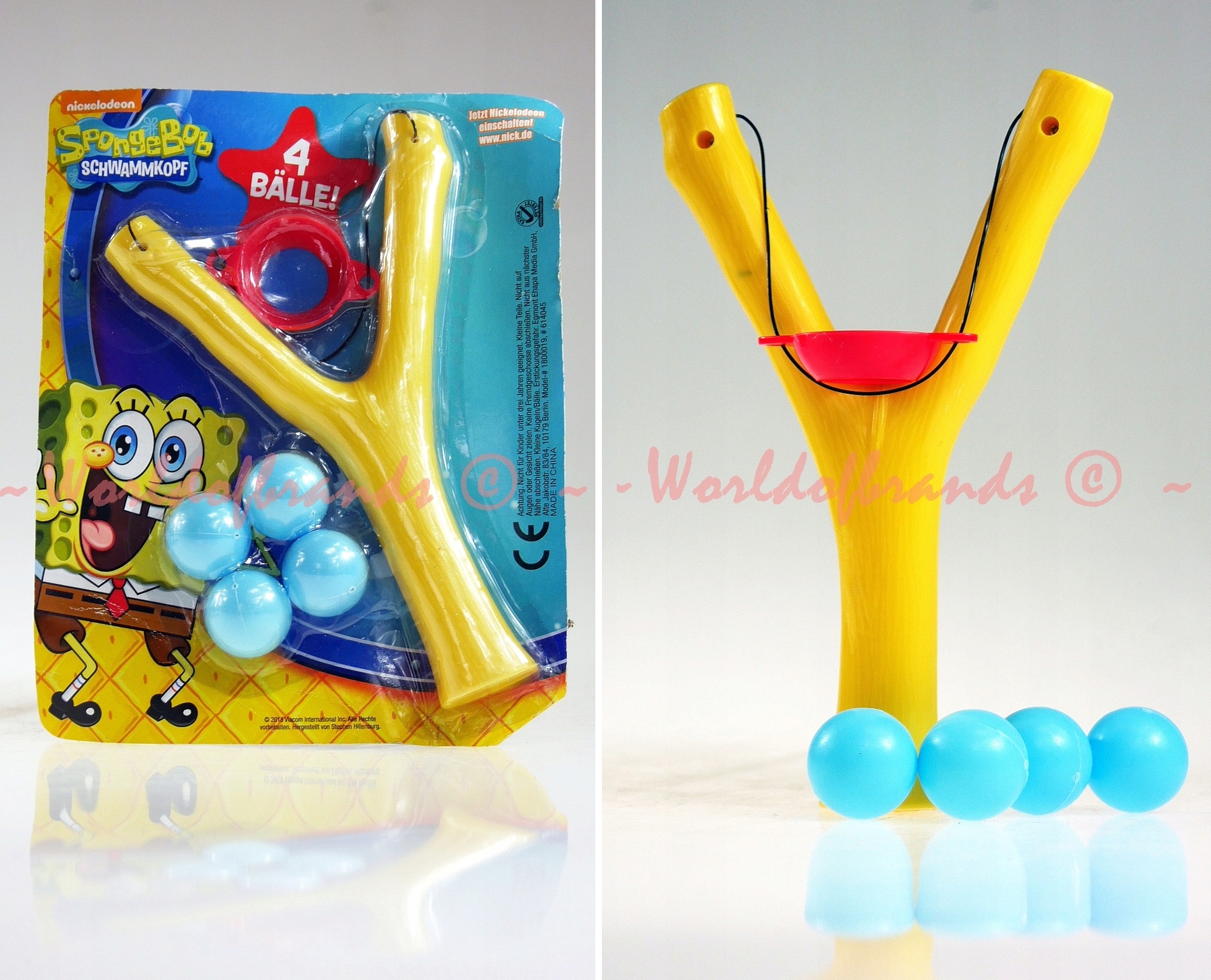 

Disney Sponge Bob Zabawka zestaw Proca Kule Piłki