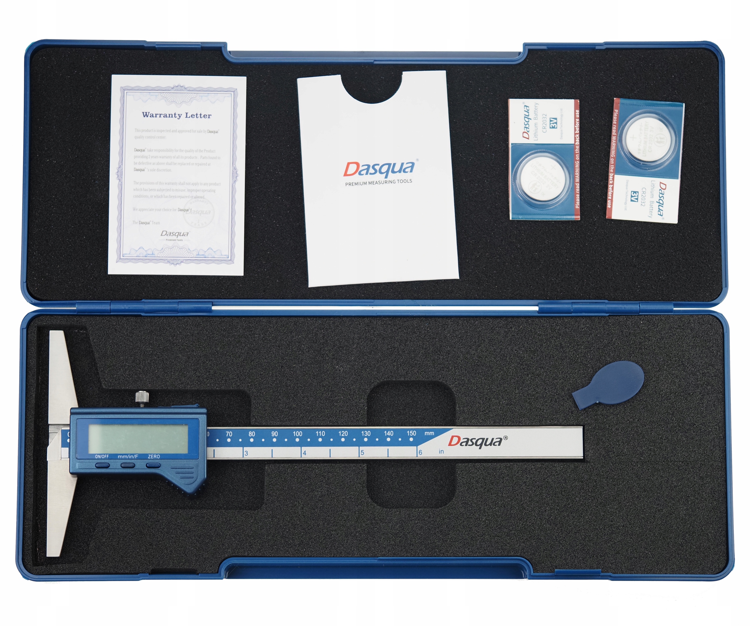 Elektronický hloubkoměr 150 0.01 mm Dasqua