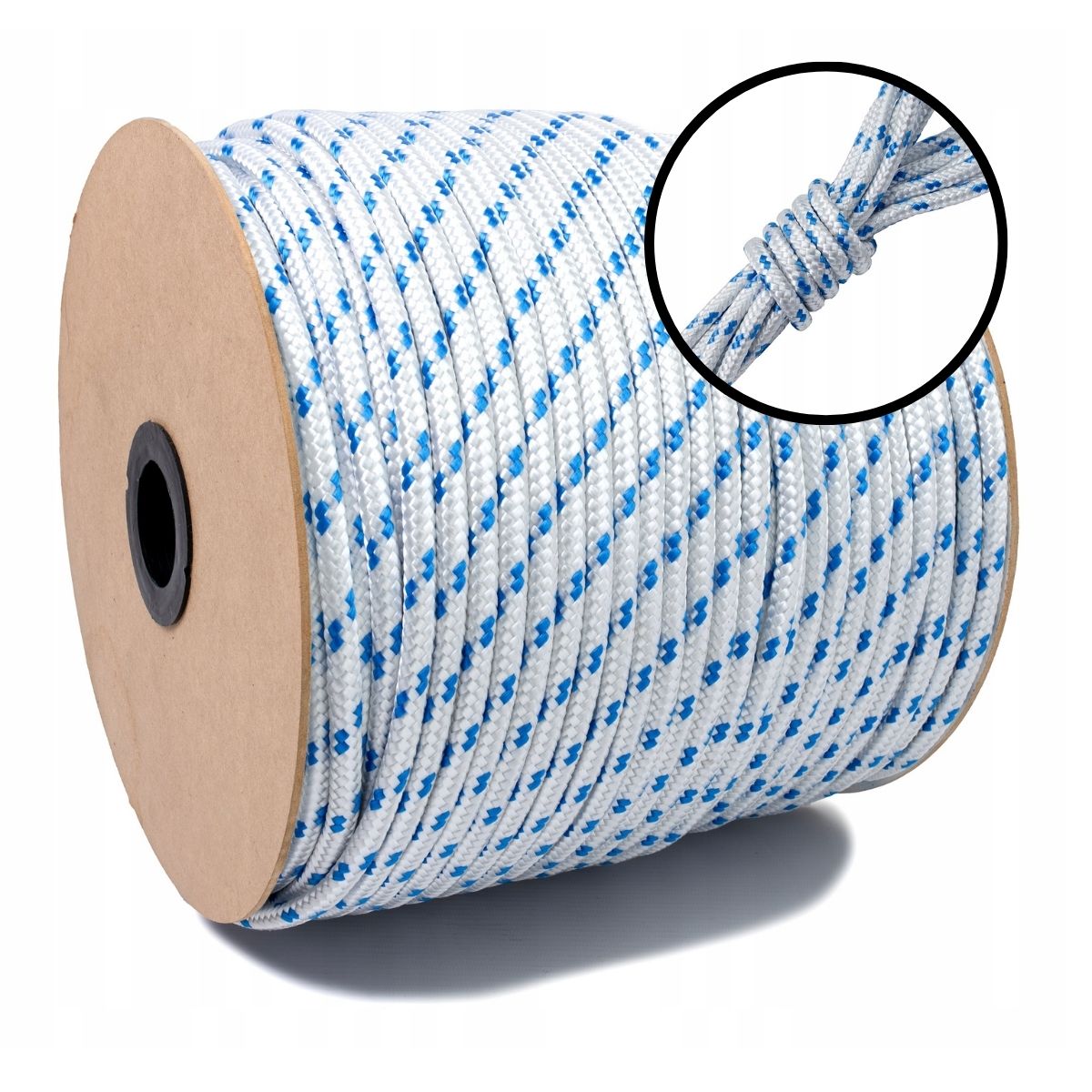 Pletené lano Silné polypropylenové lanko 12 mm 150 M Šňůra Silné tažení