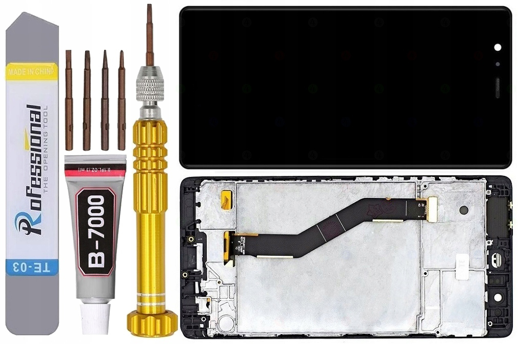 Huawei P9 Plus LCD displej Obrazovka Rámeček