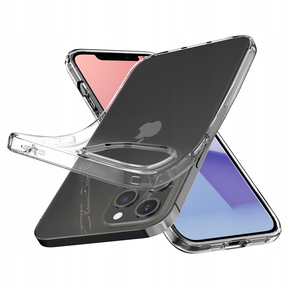 

Etui do iPhone 12 Pro, Spigen Liquid Crystal Case