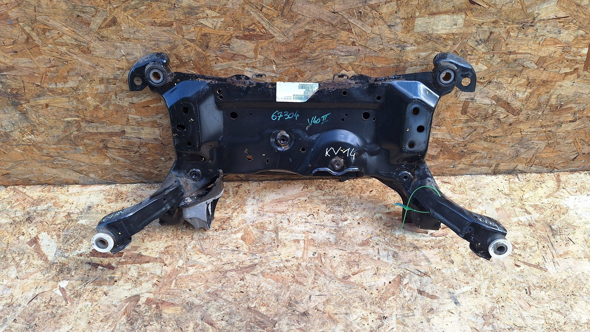 subframe sider axle beam axle beam front VOLVO V40 II 2.0 D 2012-2018