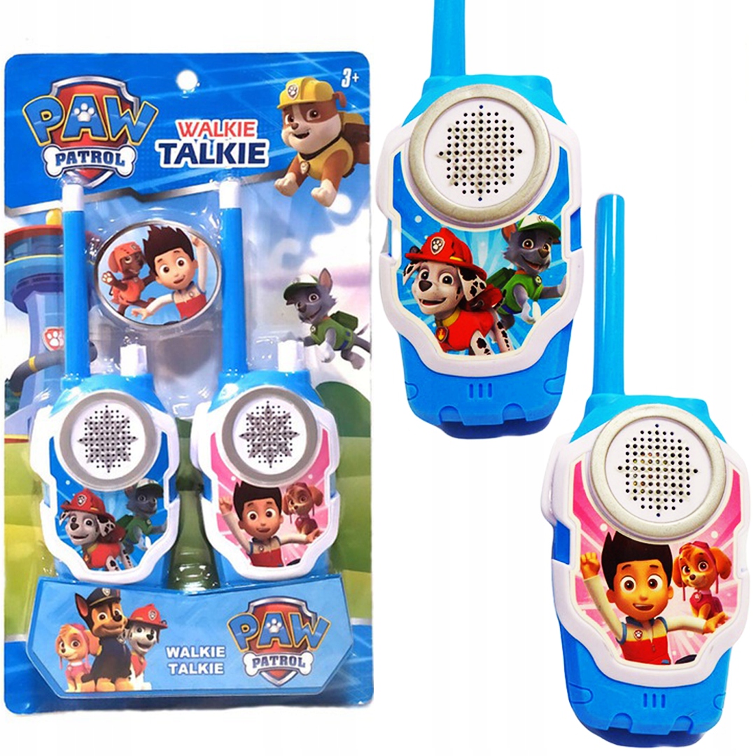 

Zestaw Walkie Talkie Psi Patrol 2x Krótkofalówka