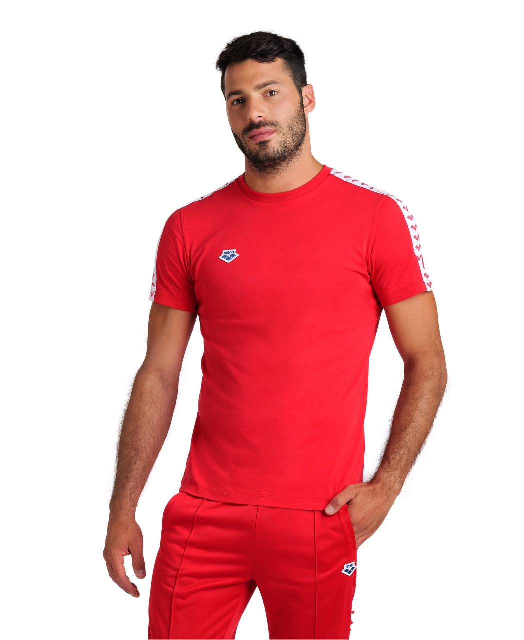 Tričko Arena T-shirt Team Icons Red-white-red XXL