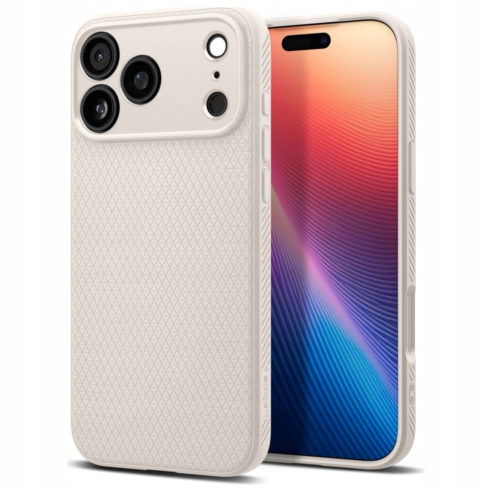 Etui Spigen Liquid Air do iPhone 17 Pro Max titanium