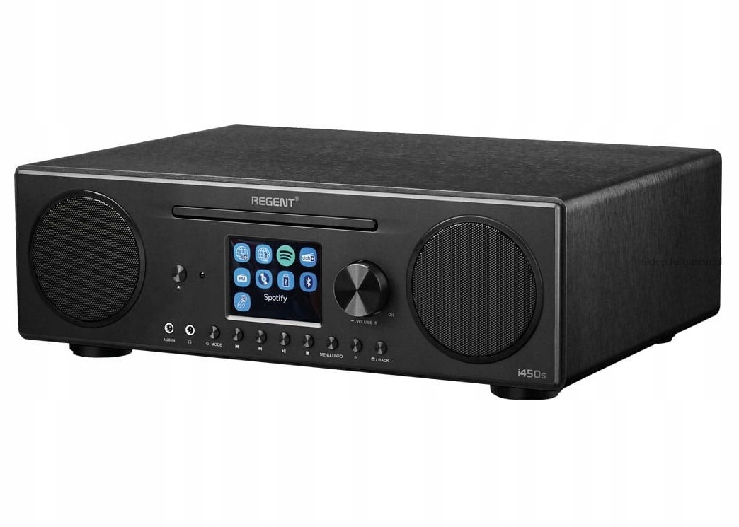 Síťové rádio Dab+, Fm, internetové Regent I450S