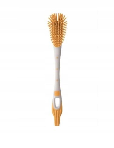 Mam Baby Szczotka do mycia butelek i smoczków żółta Stan opakowania oryginalne