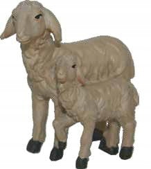 

Owca z Barankiem- 3,9cm wys. do figur o wys. 7-9cm