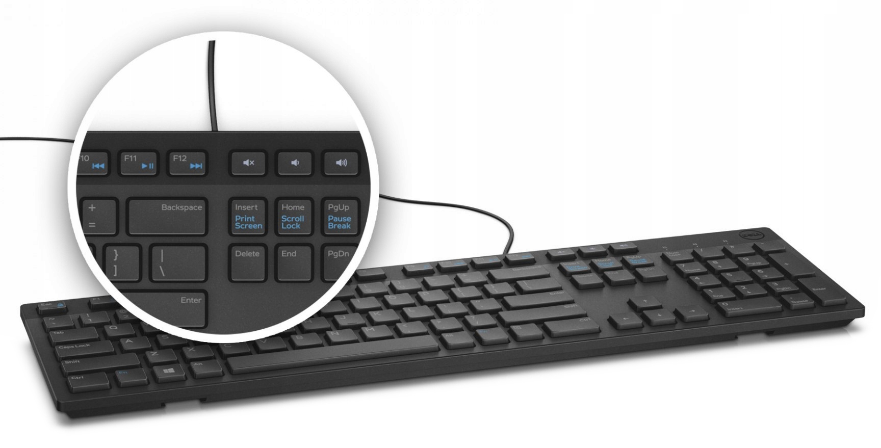 NOWA KLAWIATURA PRZEWODOWA DELL KB216 QWERTY US Model KB216